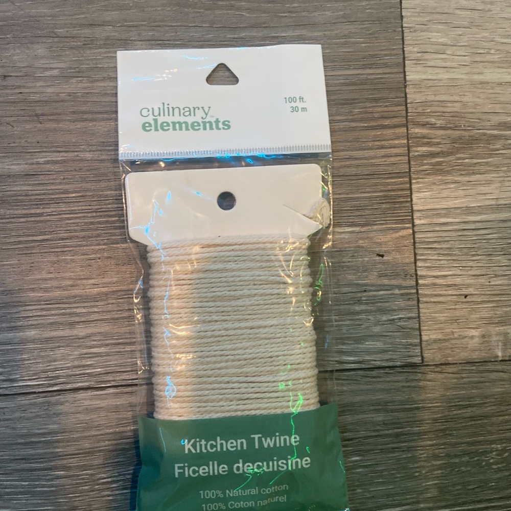 Culinary Elements Natural Cotton Kitchen Twine - White